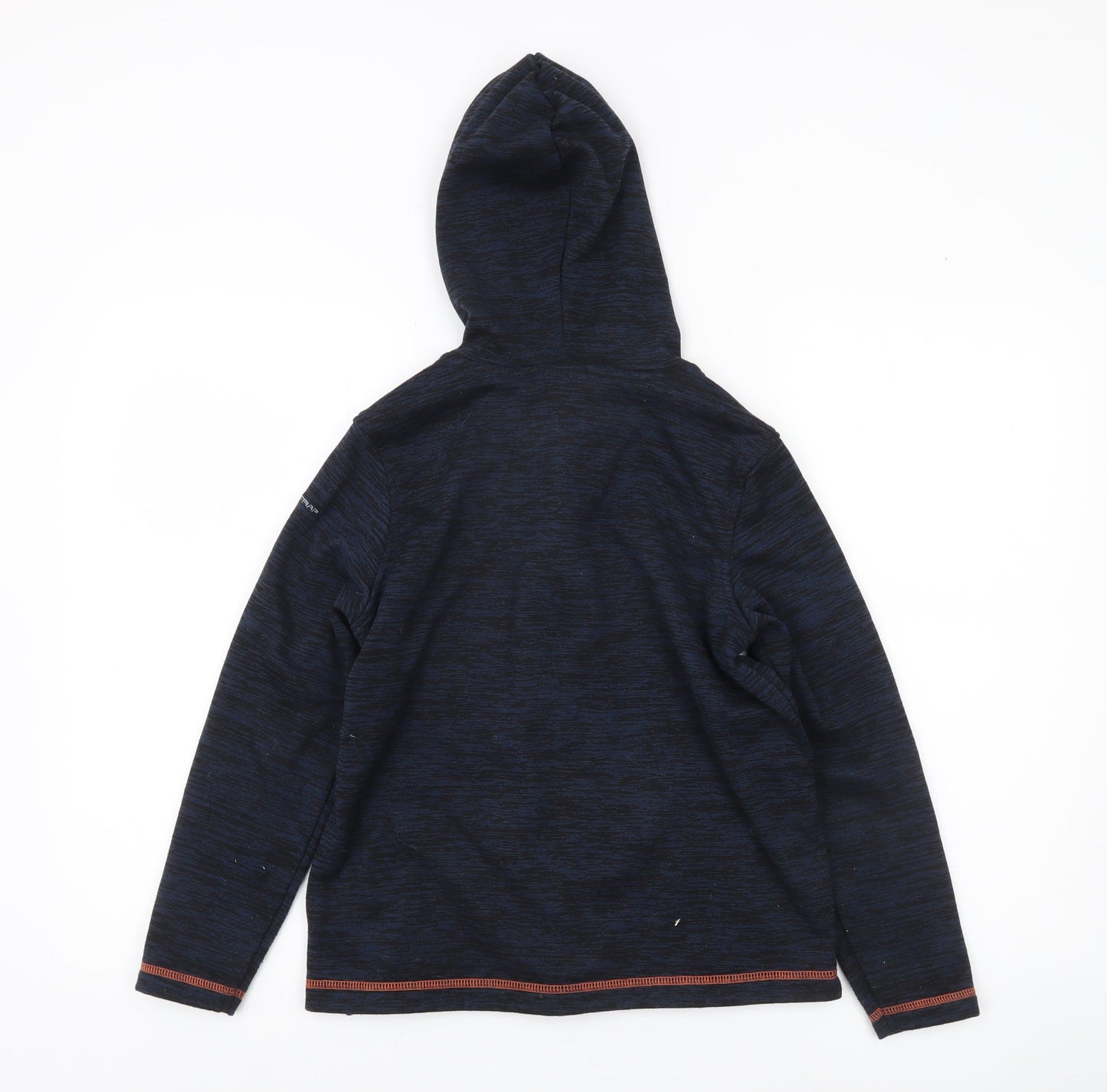 Trespass Boys Blue Full Zip Hooded Hoodie Fleece Jacket Age 11 Years 146cm