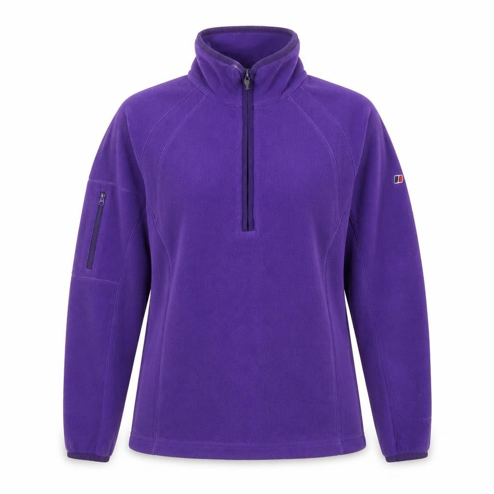Womens UK 12 Regular Berghaus Purple Pullover Sweatshirt