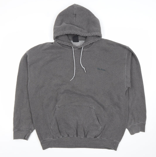 Its' Trans Mens Grey Pullover Hoodie L Hooded Sweatshirt