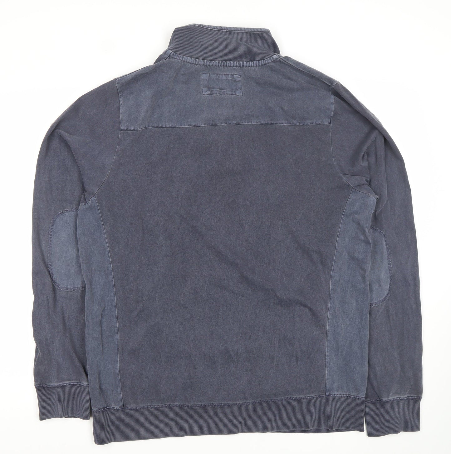 Peter Storm Men’s Blue Henley Sweatshirt Medium Long Sleeve