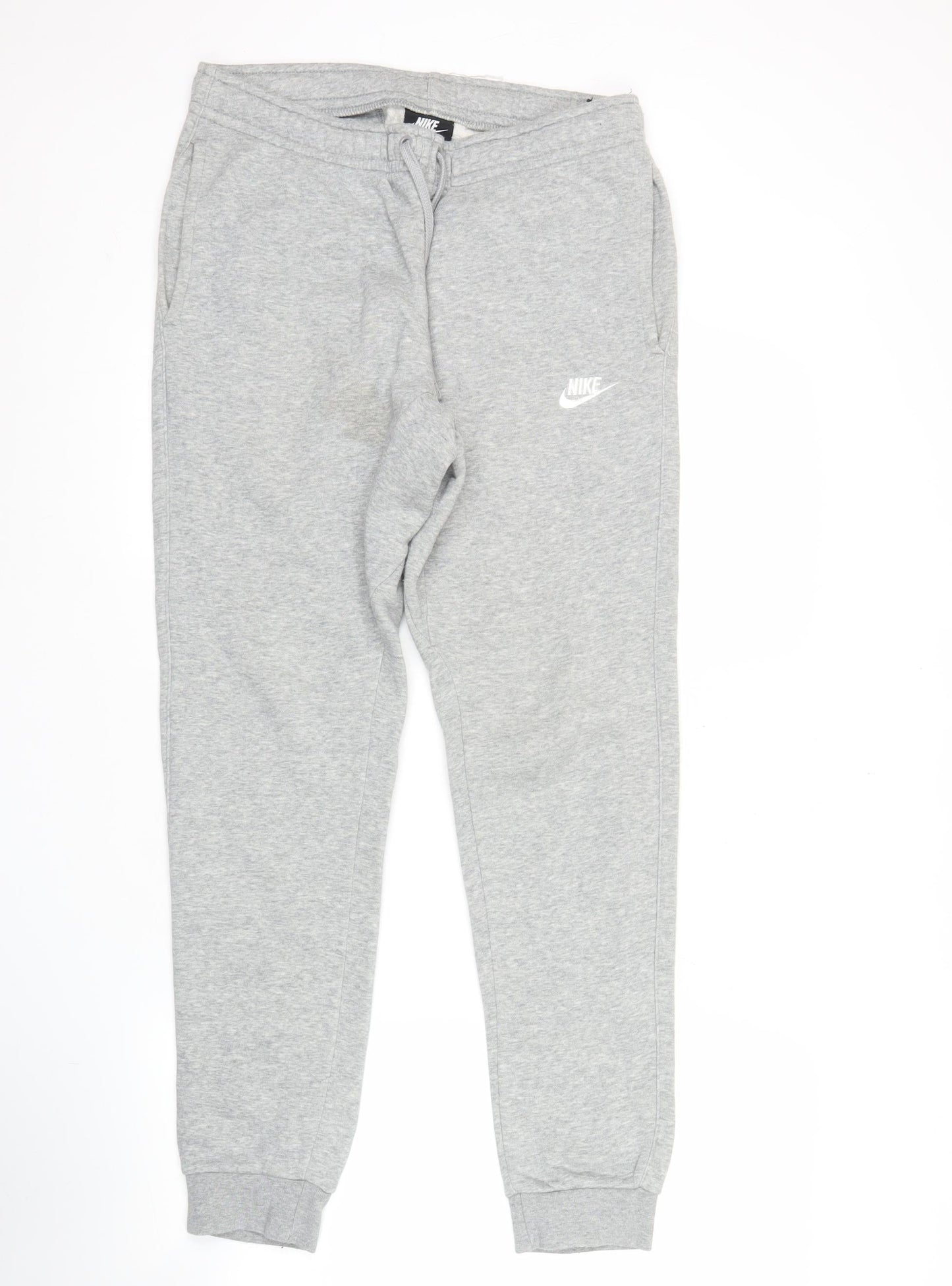 Nike Mens Grey Joggers Sweatpants Small Fleece Tapered Activewear