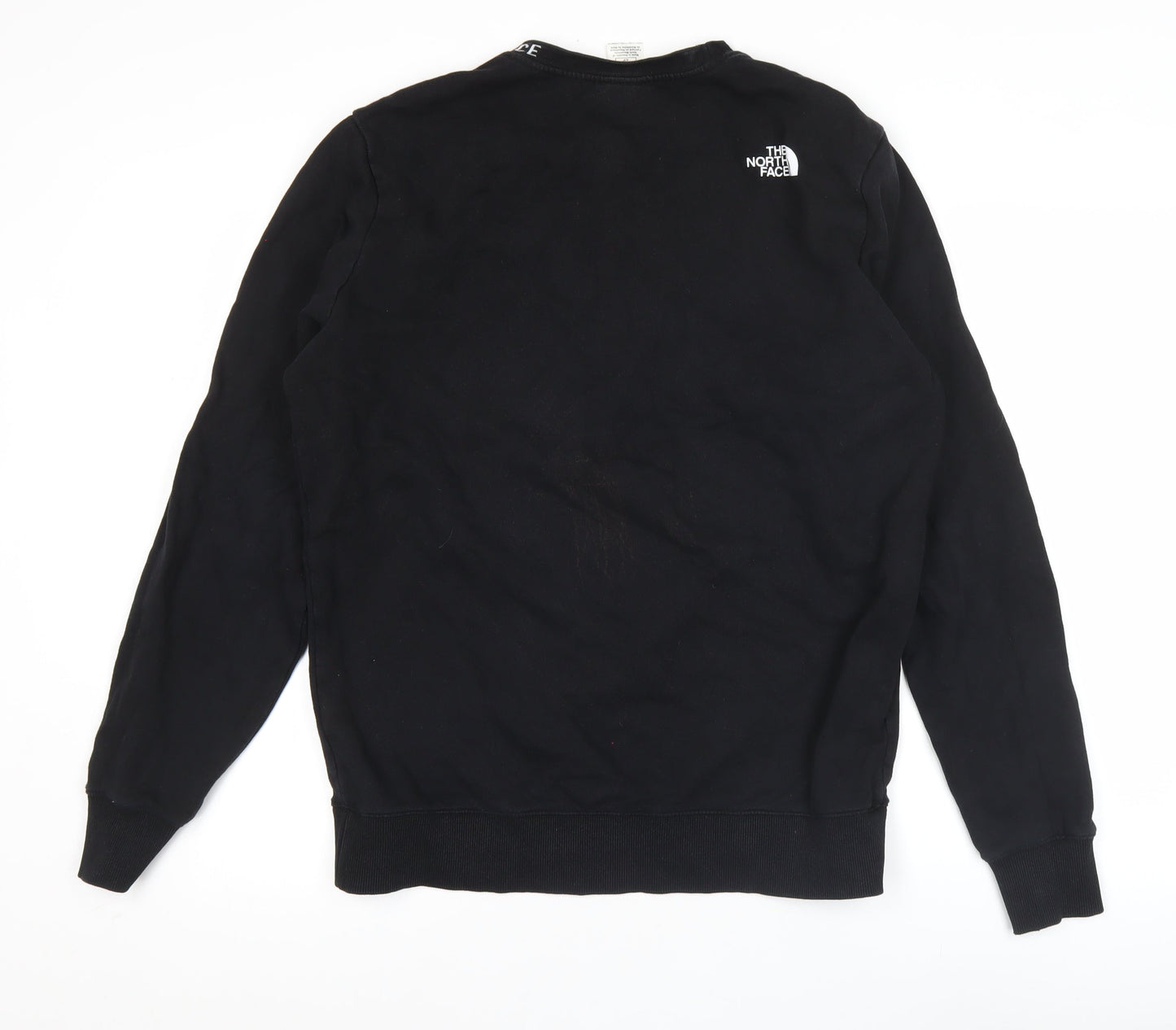The North Face Mens Black Small Pullover Sweatshirt Crew Neck