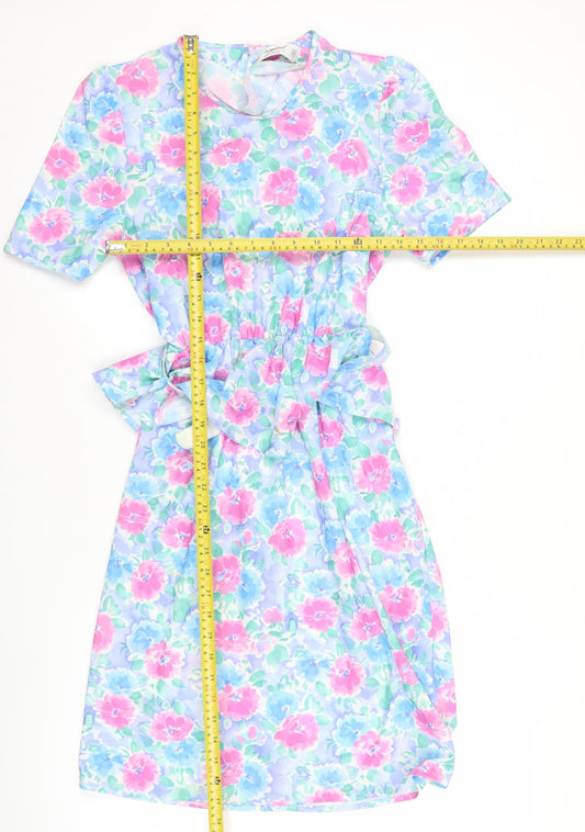 Marks and Spencer Women’s Multicoloured Floral Sheath Dress Size 10