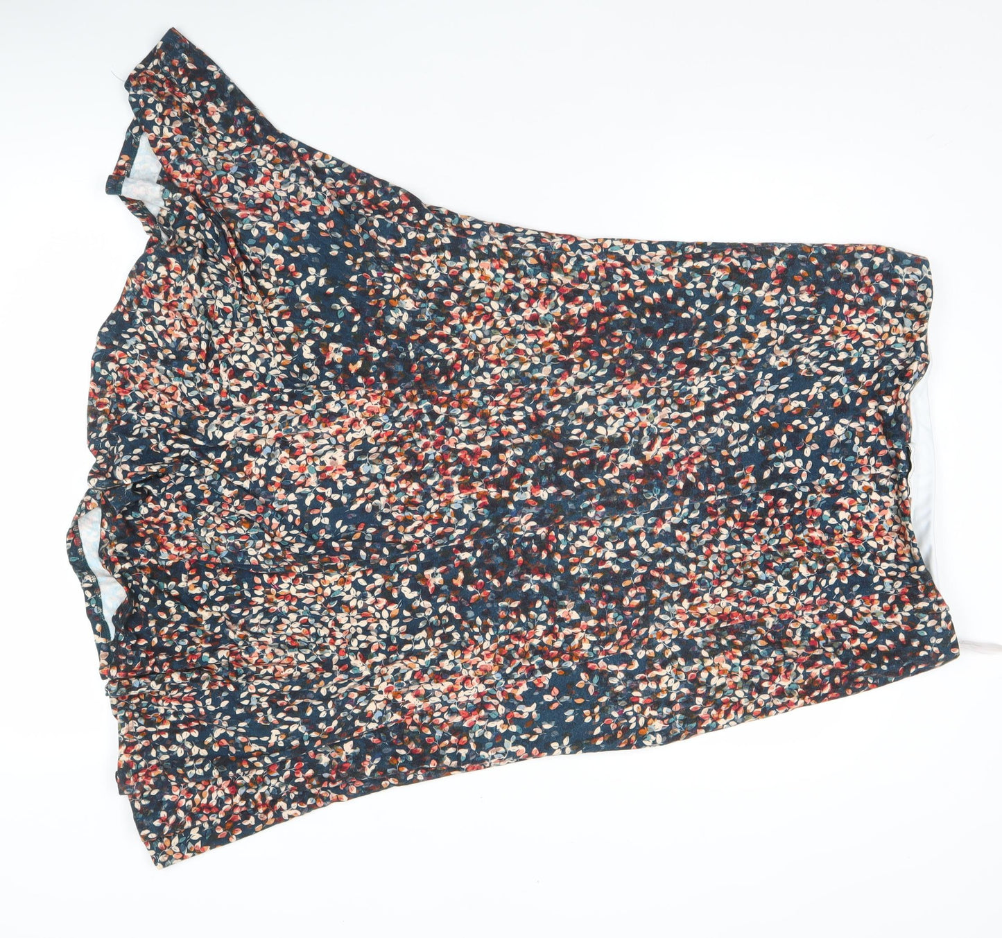 David Nieper Womens Multicoloured Floral A-Line Skirt Size 14