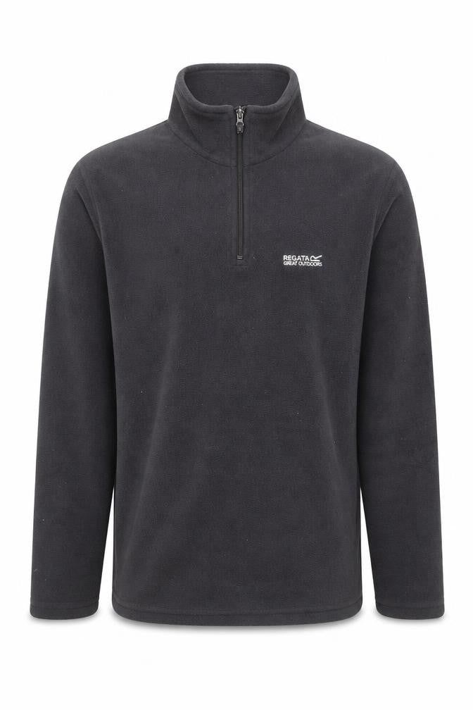 Mens UK S Regular Regatta Black Pullover Sweatshirt