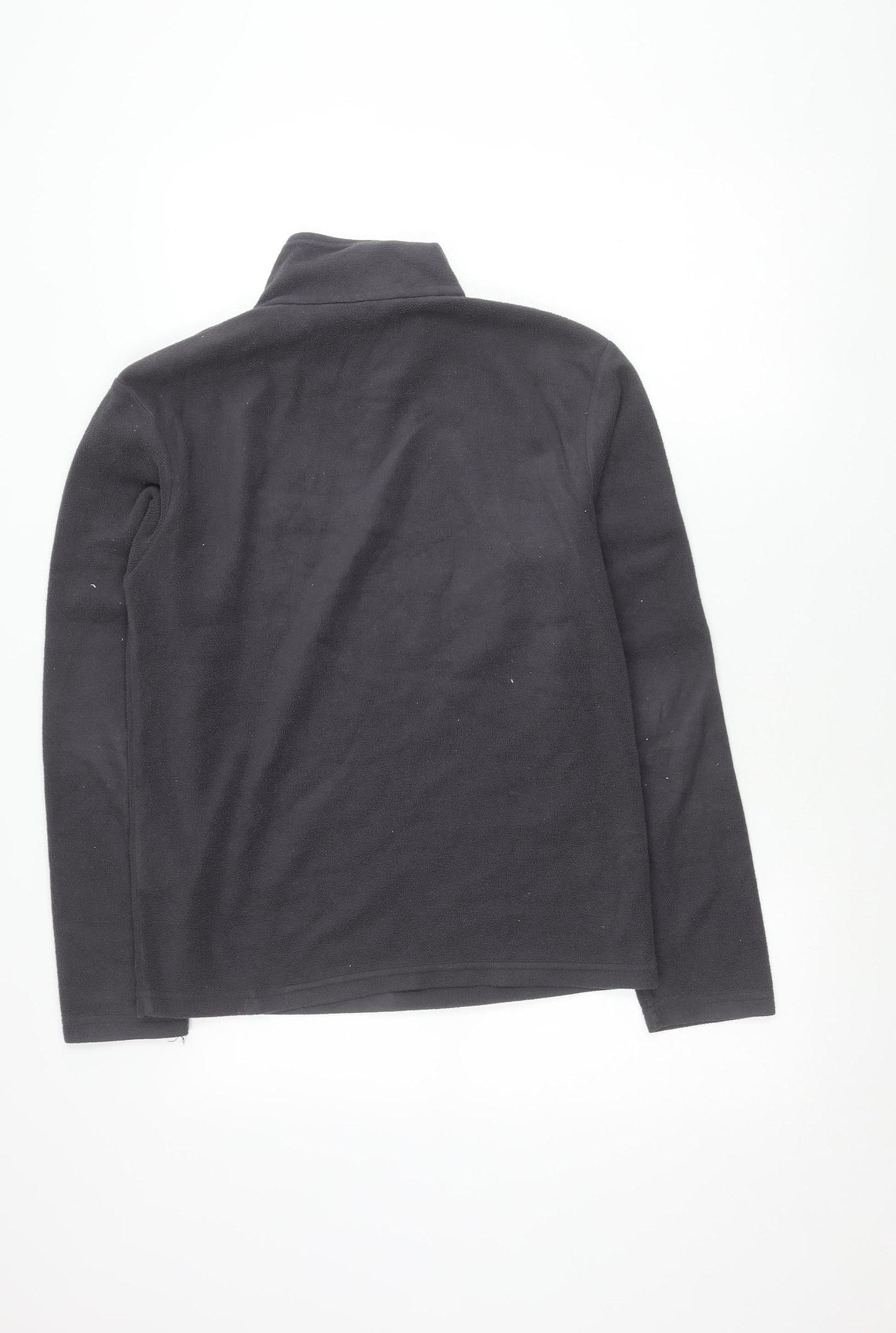 Regatta Men’s Black Fleece Sweatshirt Small 1/4 Zip Outdoor Pullover