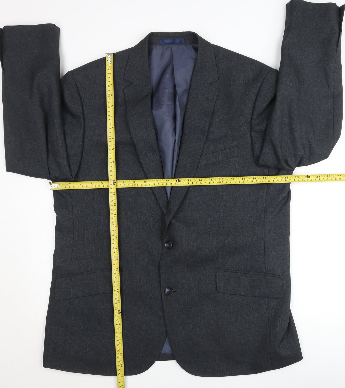 Taylor & Wright Men’s Grey 44 Short Suit Jacket Classic Fit