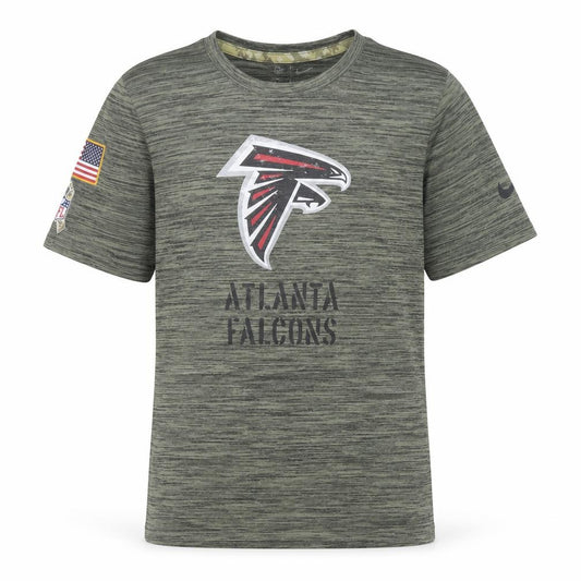 Nike Boys Green Atlanta Falcons NFL Short Sleeve Dri-Fit T-Shirt 10-12Y