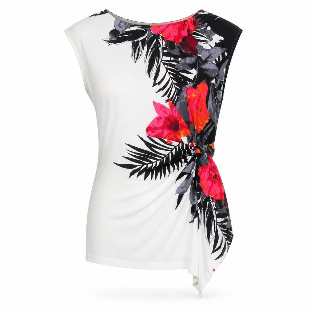 Wallis Women’s Multicoloured Floral Tunic Blouse Size 10
