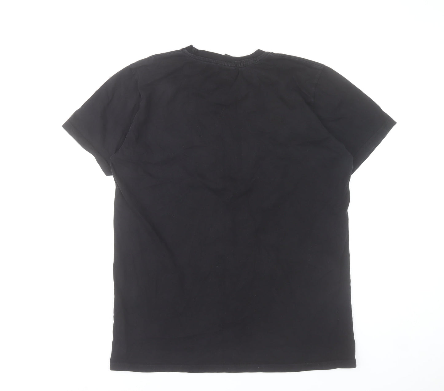 Hugo Boss Men’s Black XL Crew Neck Short Sleeve Cotton T-Shirt