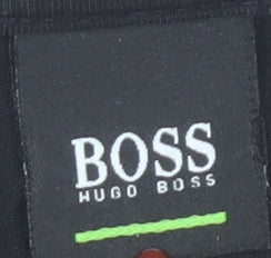 Hugo Boss Men’s Black XL Crew Neck Short Sleeve Cotton T-Shirt