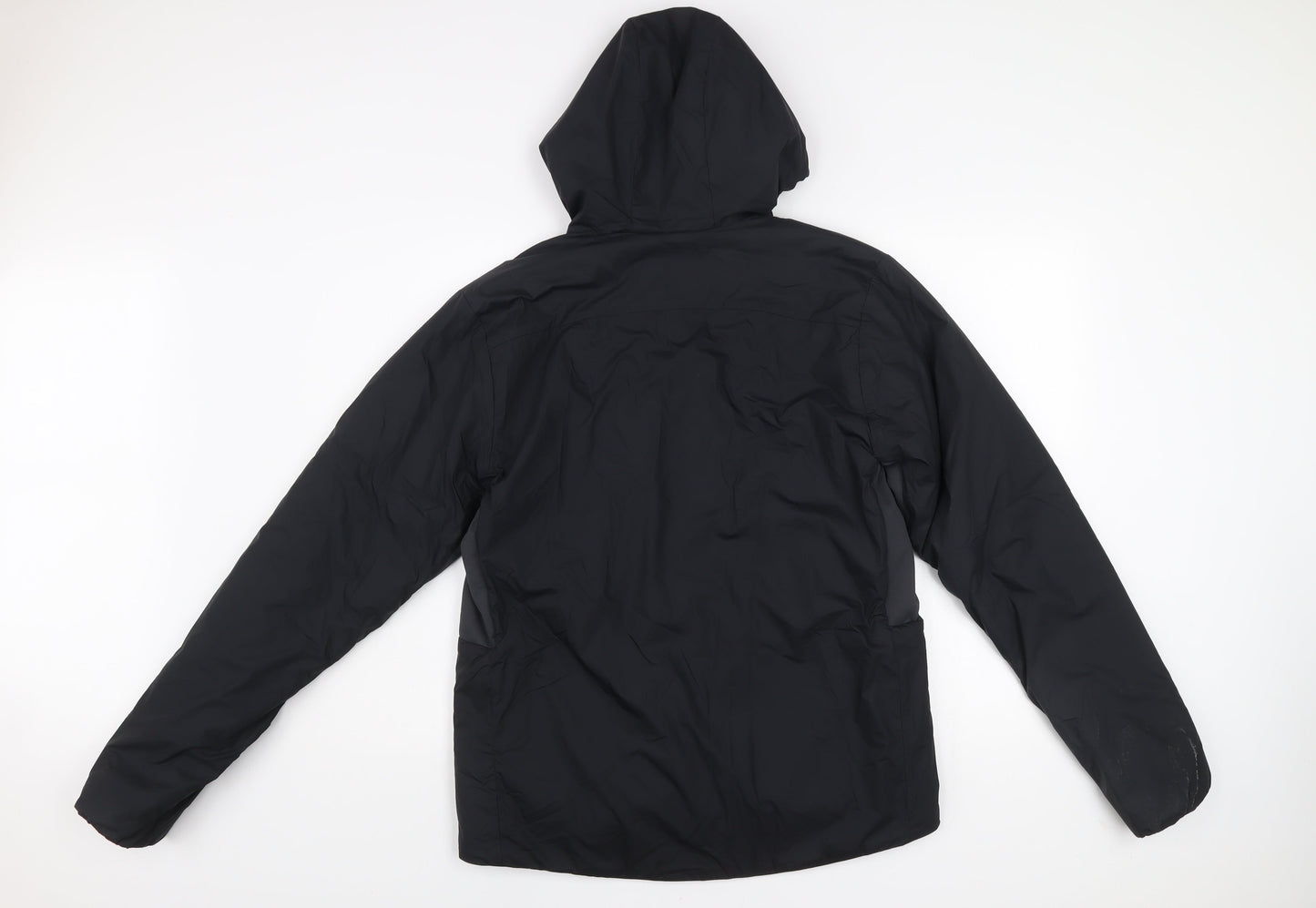 Helly Hansen Mens Black M Outdoor Hooded Puffer Jacket Odin Series
