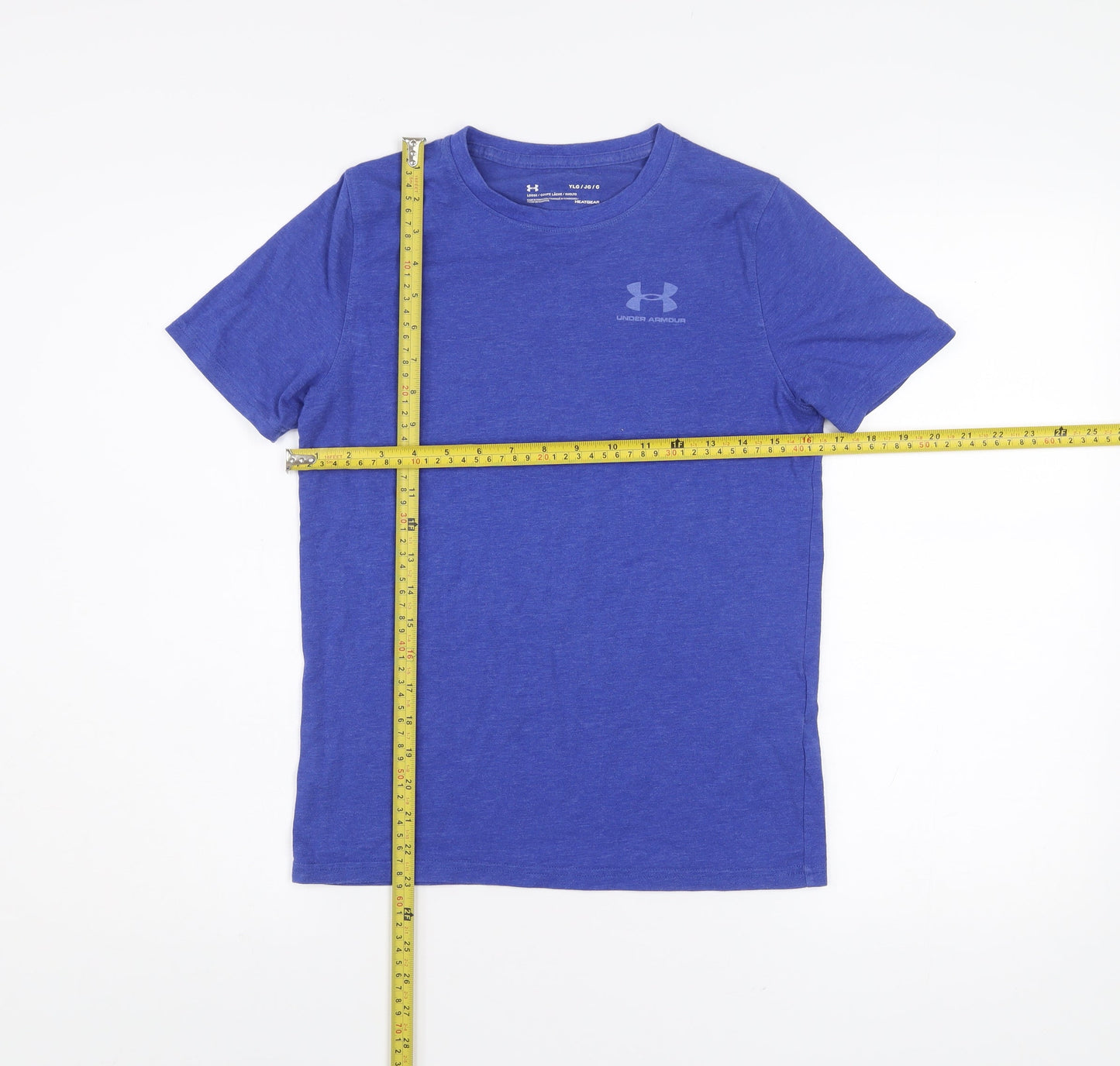 Under Armour Boys Blue 13-14Y Short Sleeve Active T-Shirt