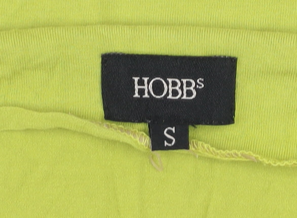 Hobbs Womens Green Camisole Tank Top S Cotton Elastane Summer