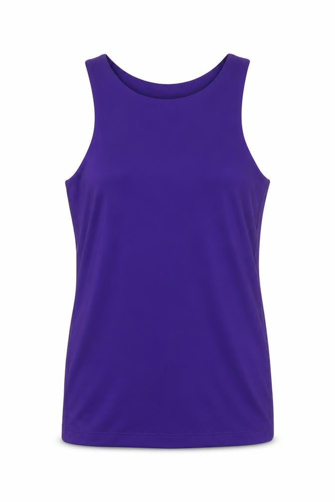 Dunnes Womens Purple XS Racerback Tank Top Athletic Fit