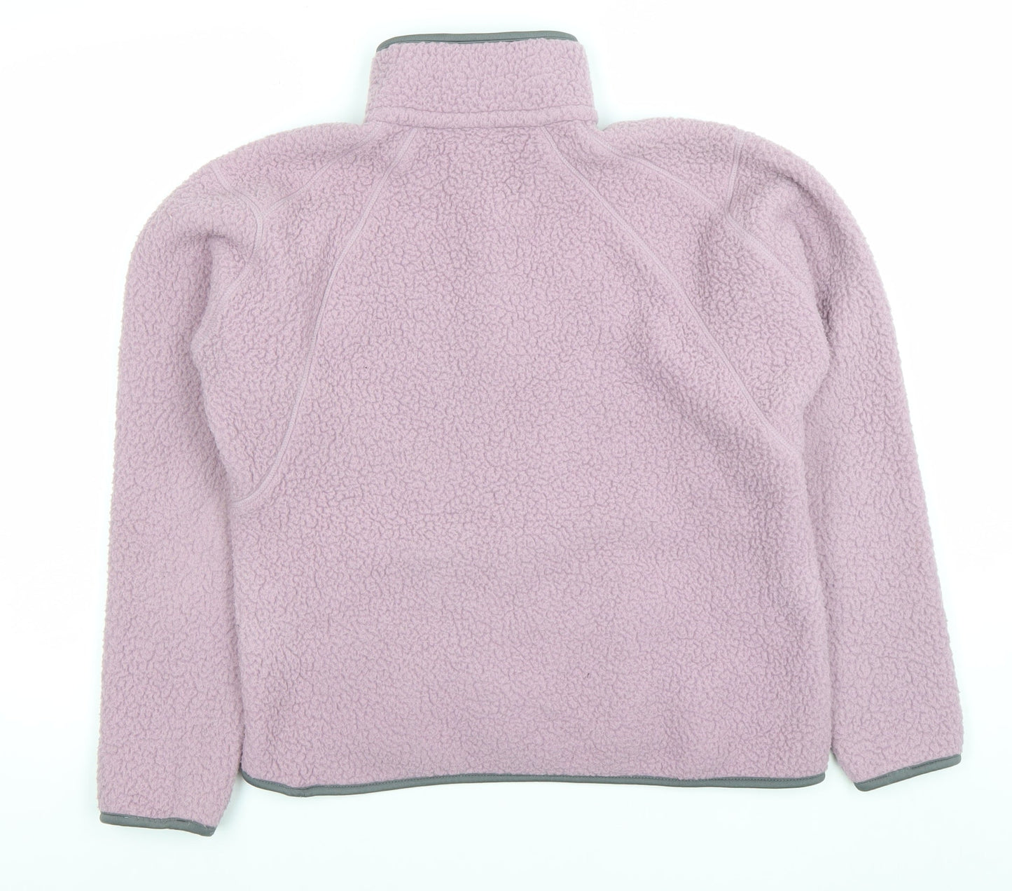 Peter Storm Women’s Purple Fleece Sweatshirt Size 12 Pullover Zip