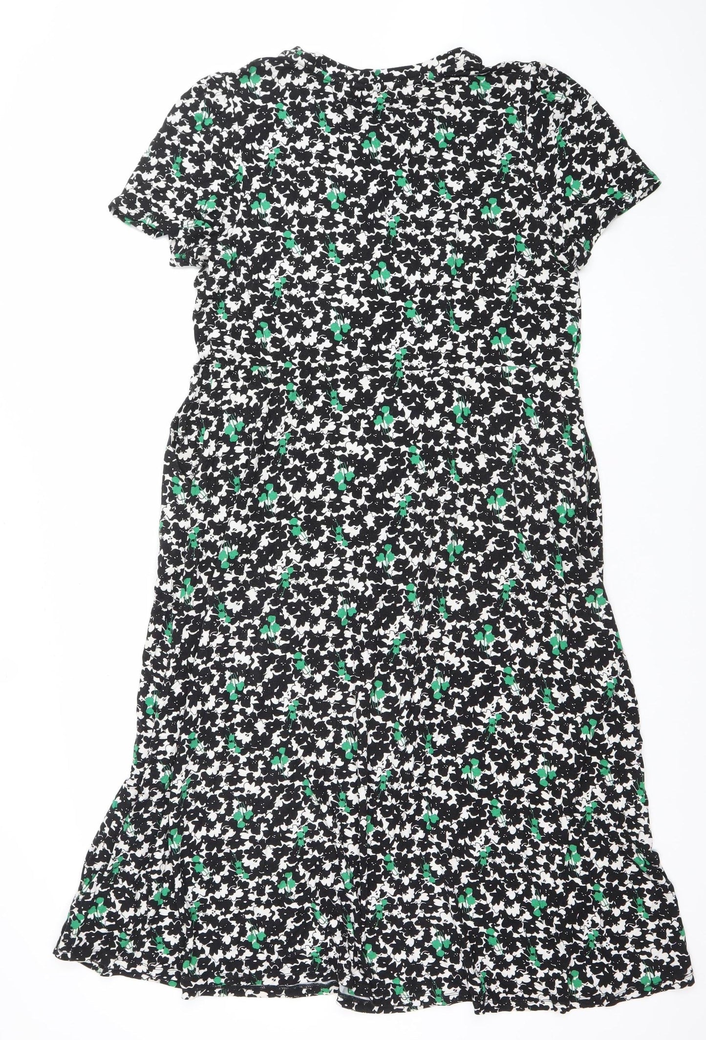 Boden Womens UK 12 Floral Shift Dress Multicoloured Knee Length