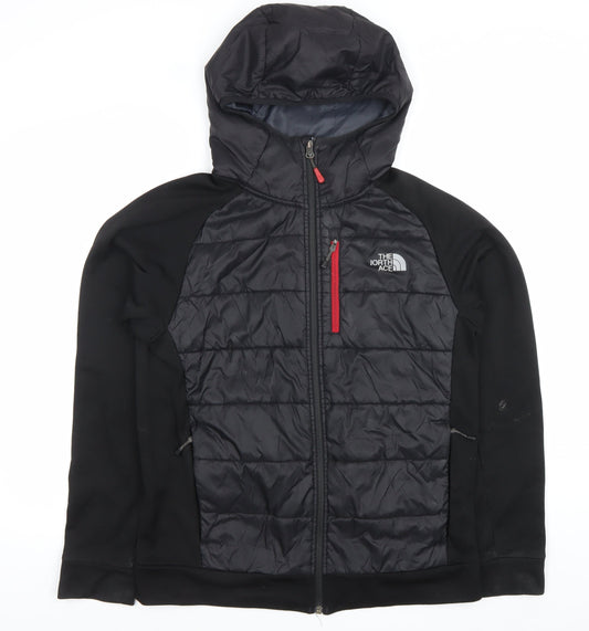 The North Face Men's Black M Hooded Puffer Softshell Jacket