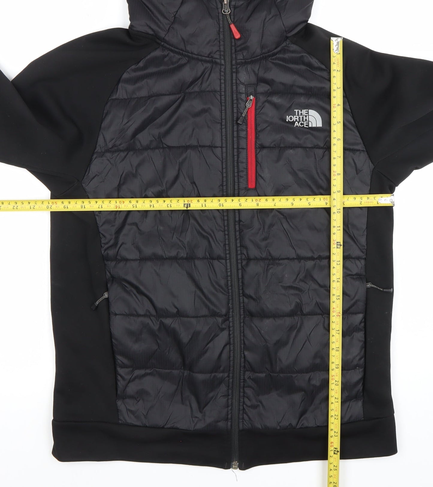 The North Face Men's Black M Hooded Puffer Softshell Jacket