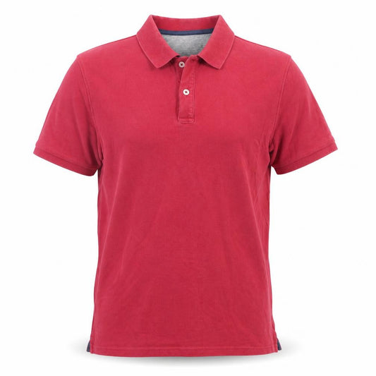 Marks and Spencer Men’s Red Cotton Polo Shirt Size M Regular Fit