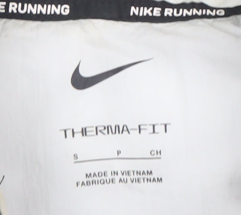 Nike Women Black S Therma-Fit Running Waistcoat Puffer Vest