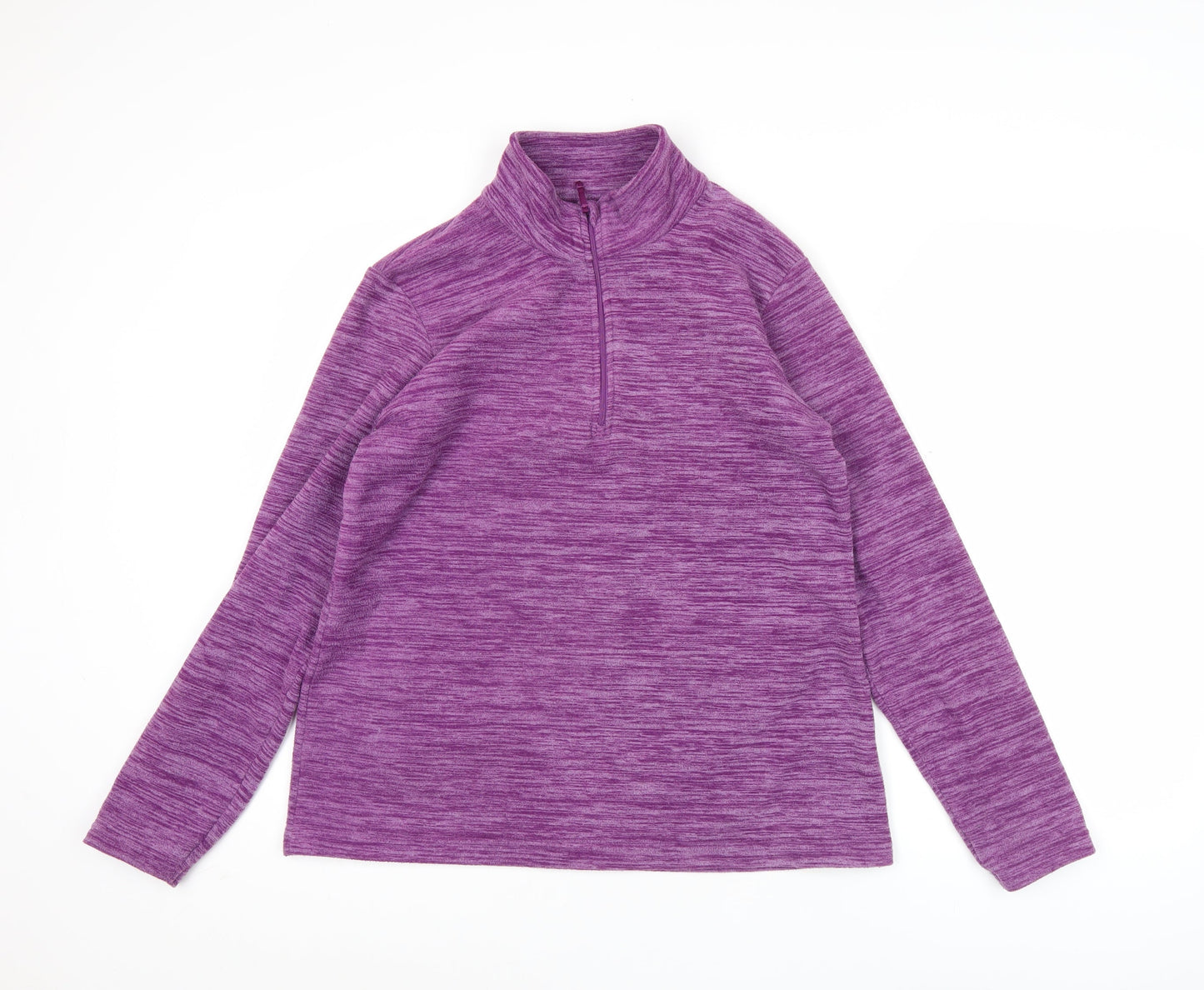 Mountain Warehouse Women’s Purple 1/2 Zip Sweatshirt UK 16