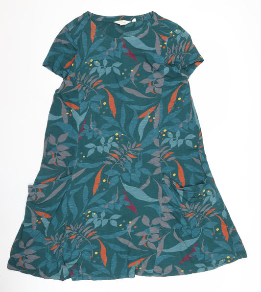 Seasalt Cornwall Women’s Multicoloured Size 12 Tall Shift Knee Length Dress