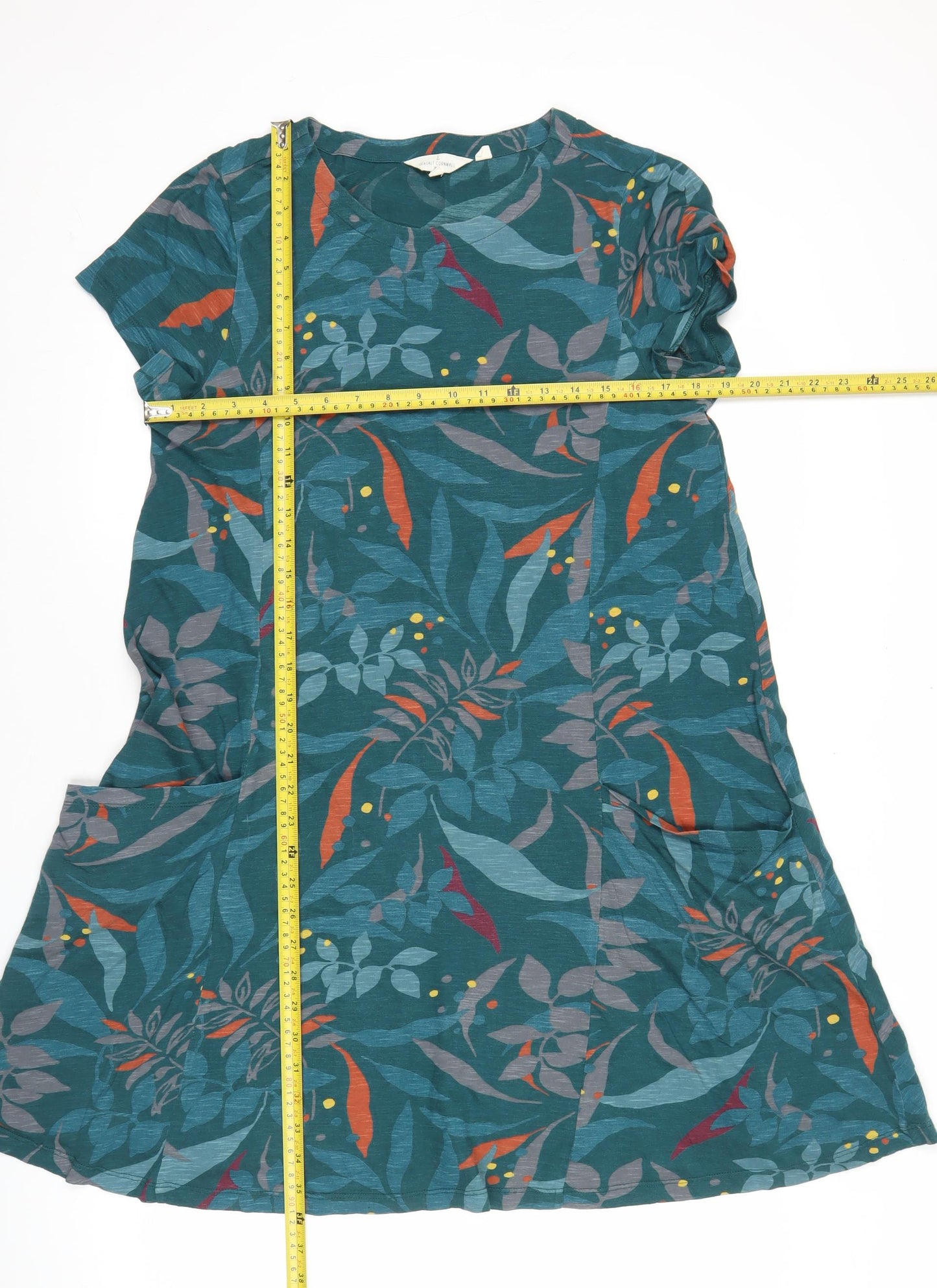 Seasalt Cornwall Women’s Multicoloured Size 12 Tall Shift Knee Length Dress