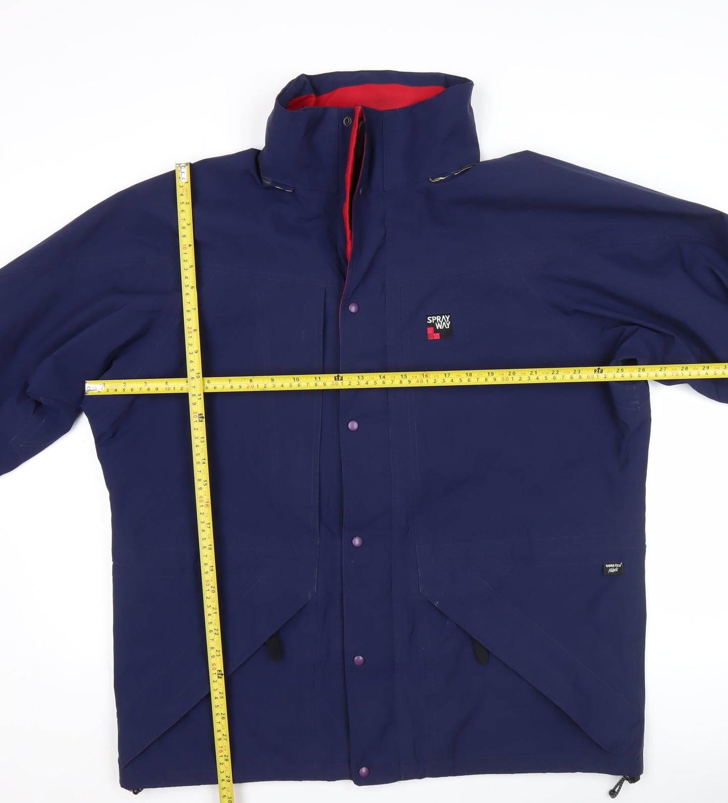 Sprayway Men’s Blue Waterproof Outdoor Jacket L Hiking Rain Coat