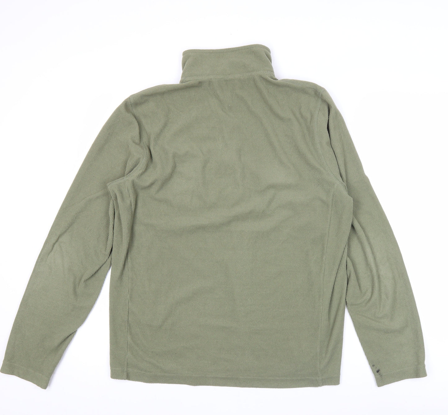 Rohan Mens Green M Fleece Pullover Sweatshirt 1/2 Zip Outdoor Hiking