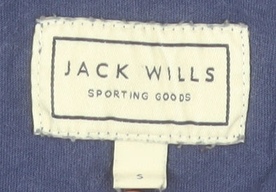 Jack Wills Men’s Blue Small Graphic Logo T-Shirt Cotton