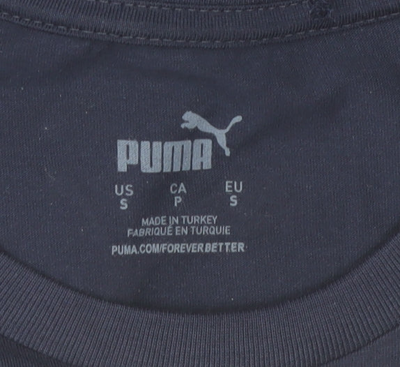 Puma Manchester City Men's Blue Small Champions Graphic T-Shirt