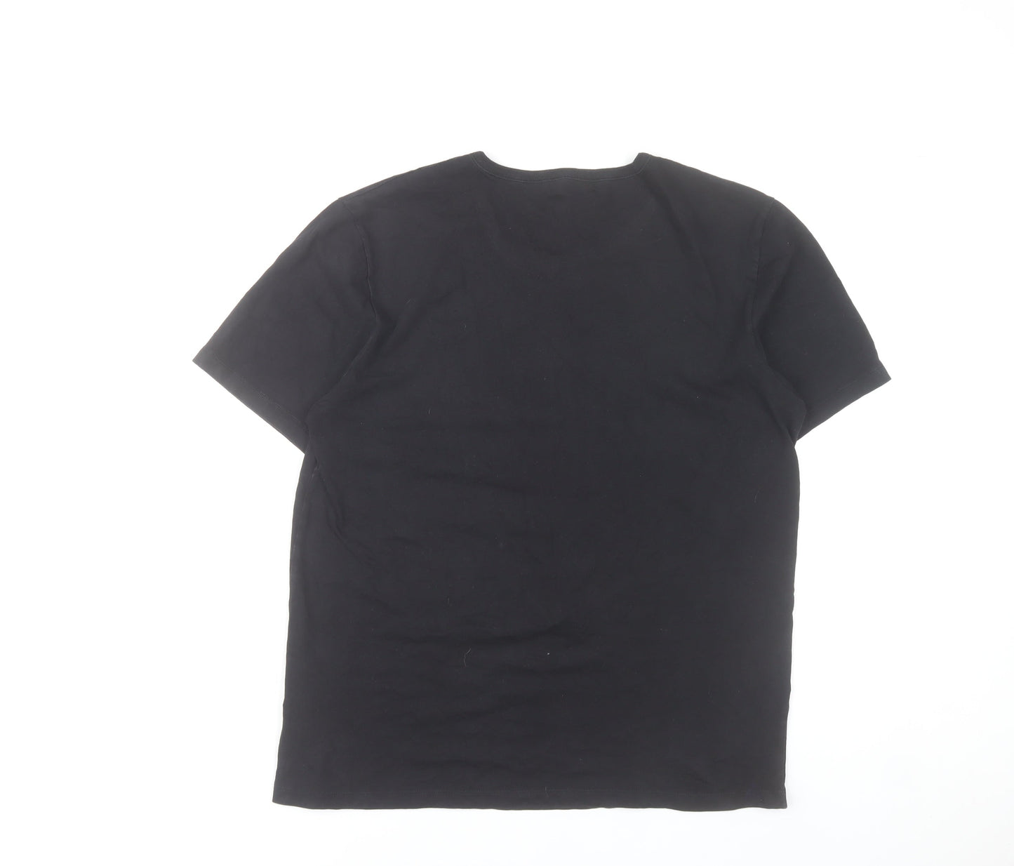 Hugo Boss Men’s Black Cotton Crew Neck T-Shirt Size L