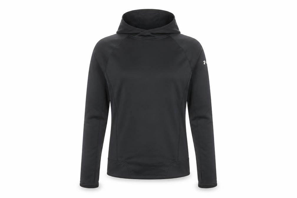 Womens UK XS Athletic Under armour Black Pullover Hoodie