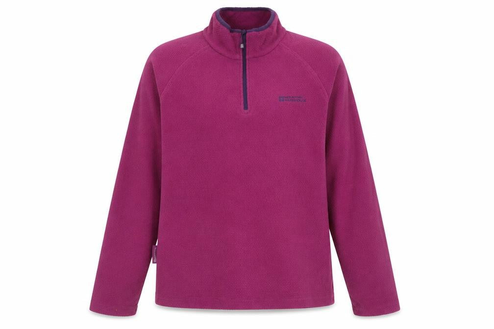 Womens UK 14 Regular Mountain Warehouse Purple Pullover Sweatshirt