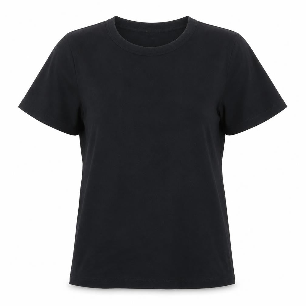 Uniqlo Women's Black XL Basic Crew Neck Short Sleeve T-Shirt