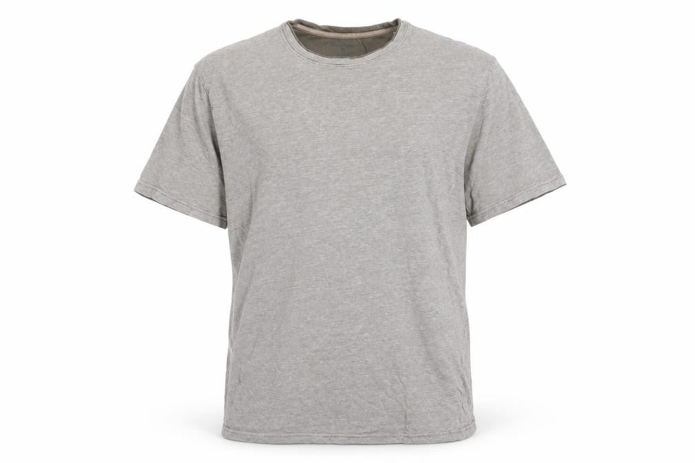 James Pringle Men's Grey Medium Cotton Crew Neck T-Shirt