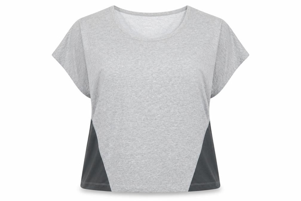 Nike Womens Grey XL Dri-Fit Relaxed Fit Activewear T-Shirt