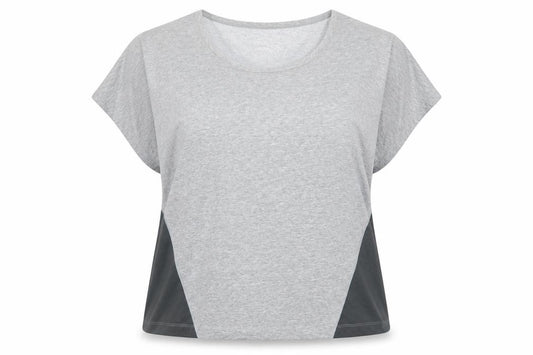 Nike Womens Grey XL Dri-Fit Relaxed Fit Activewear T-Shirt