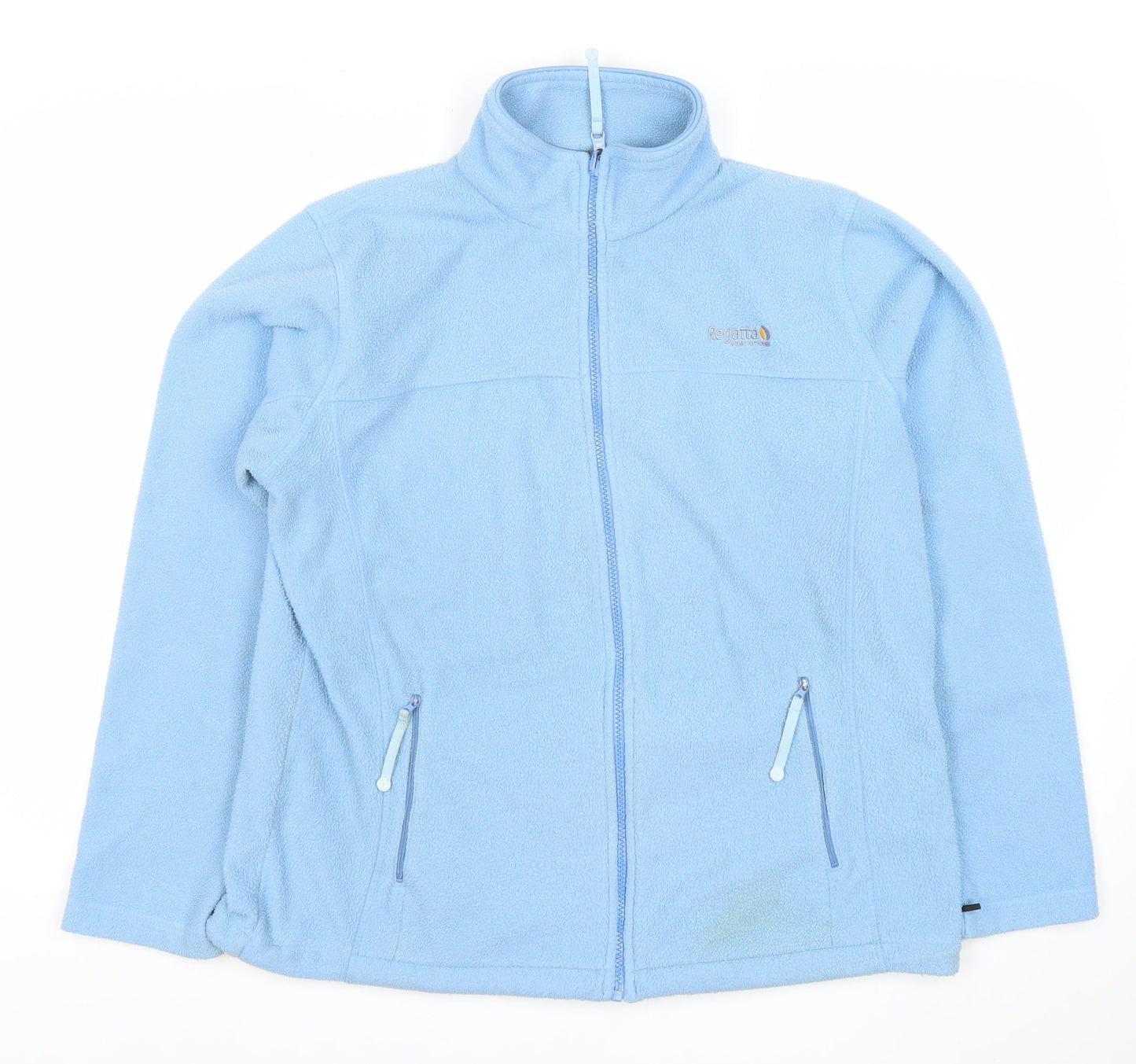 Regatta Women Blue XL Fleece Jacket Full Zip Outdoor Casual