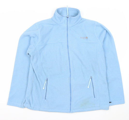 Regatta Women Blue XL Fleece Jacket Full Zip Outdoor Casual