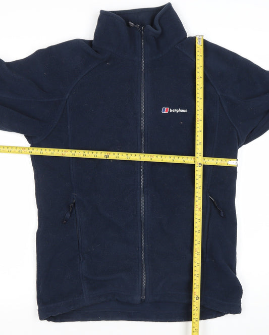 Berghaus Men's Blue Fleece Jacket M Full Zip Outdoor Hiking