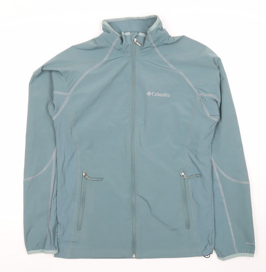 Columbia Men’s Blue Softshell Jacket S Regular Fit Outdoor Hiking