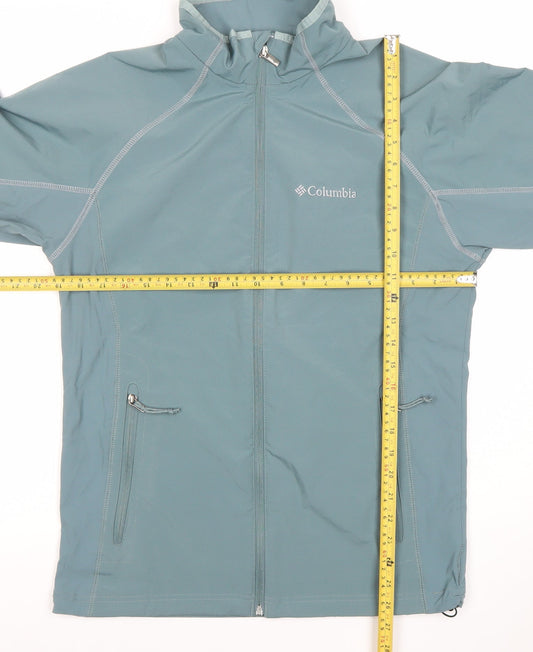 Columbia Men’s Blue Softshell Jacket S Regular Fit Outdoor Hiking