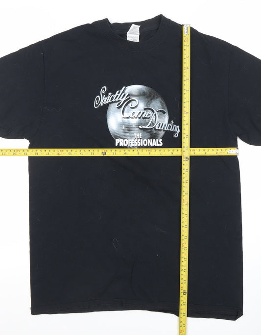 Gildan Men's Black Strictly Come Dancing Tour 2019 T-Shirt Size M