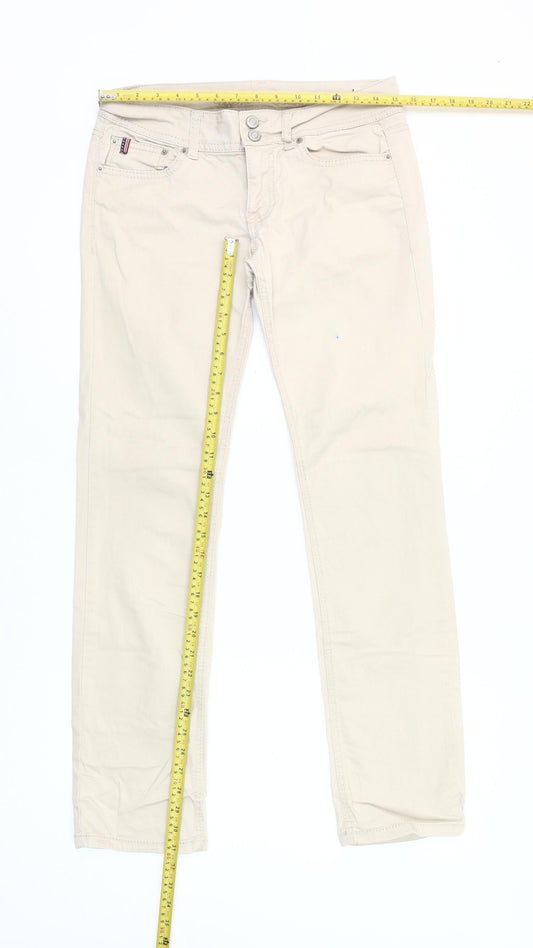 U.S. Polo Assn. Women’s Beige Straight Leg Jeans Size 10