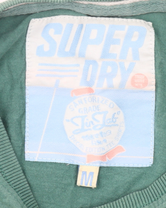 Superdry Men's Green M Graphic Print Cotton T-Shirt