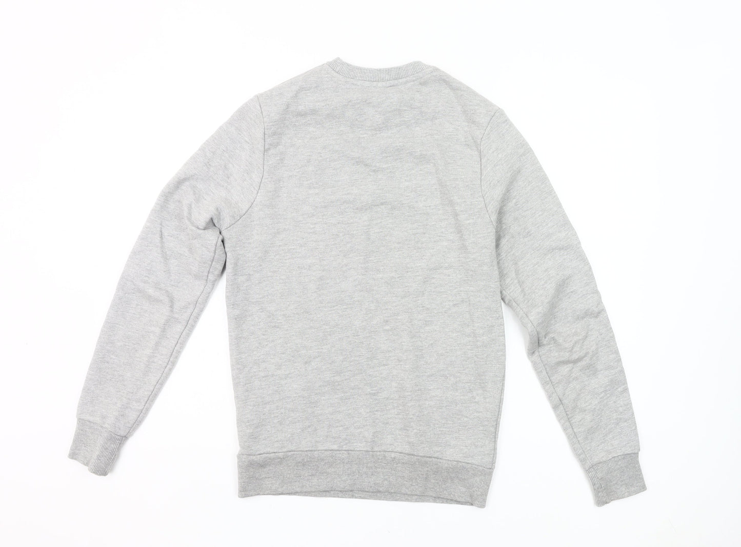 Firetrap Men's Grey Graphic Sweatshirt Crew Neck Pullover Size S