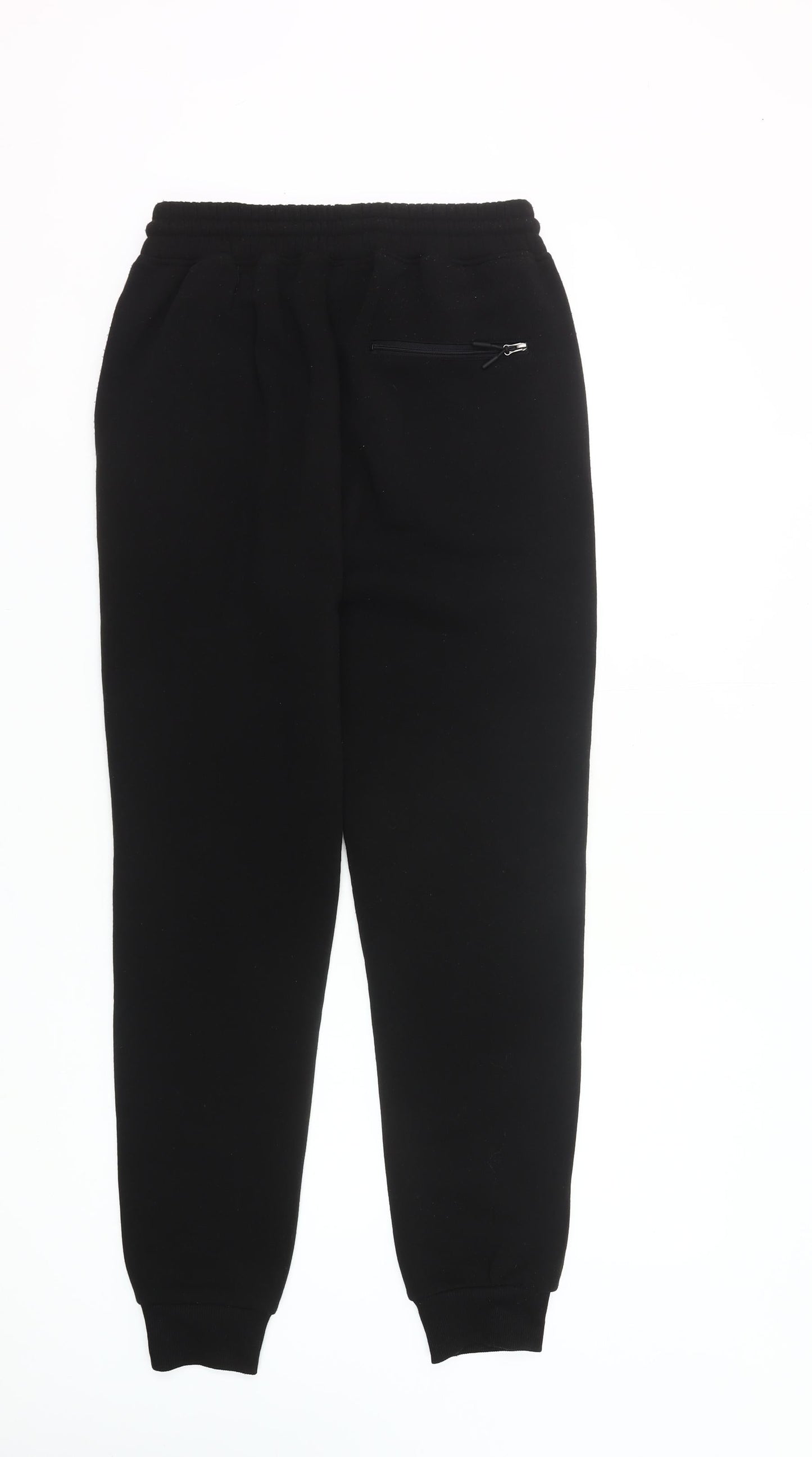 Donnay Men's Black Sweatpants Size S Regular Fit Tapered Joggers