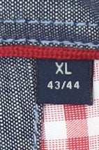Casa Moda Men's Red Check Button-Down XL Shirt Long Sleeve Cotton